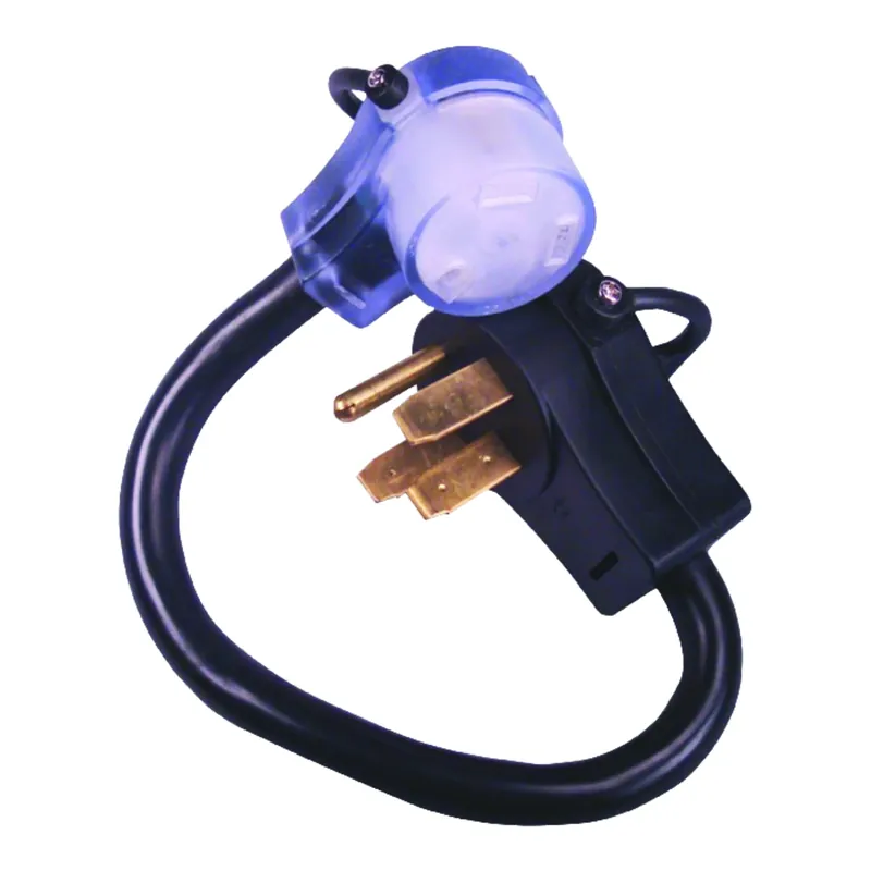 US Hardware 18 In. 50 Amps RV Electrical Conversion Adapter 1 Pk