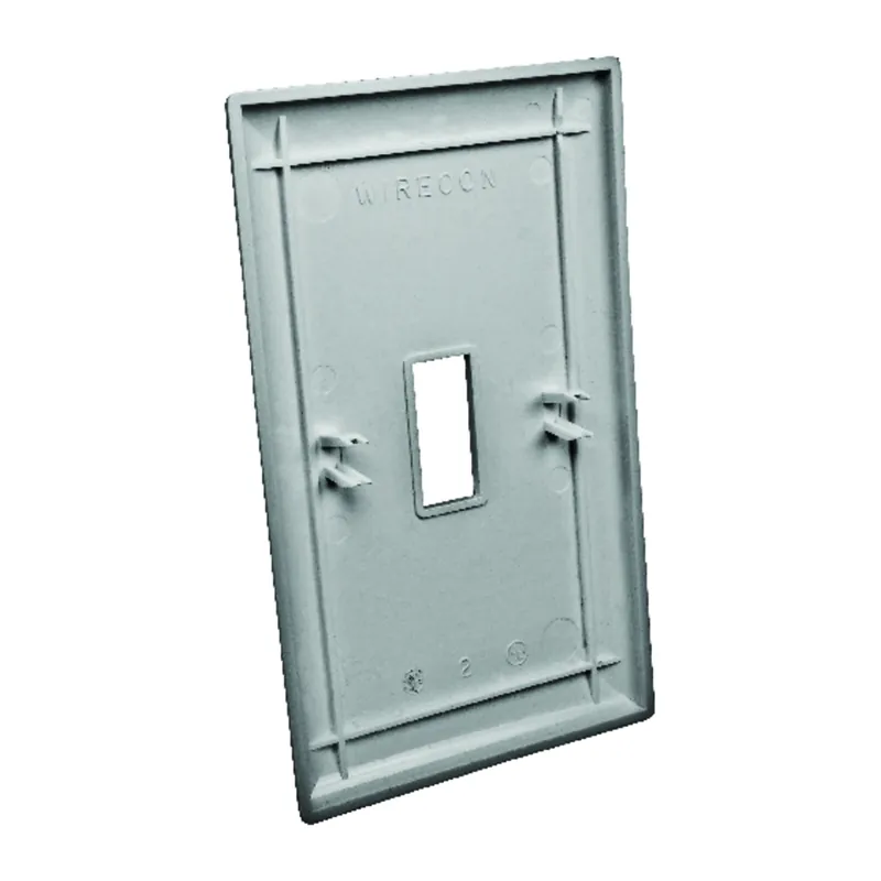 US Hardware RV One Gang Plate Single 1 Pk