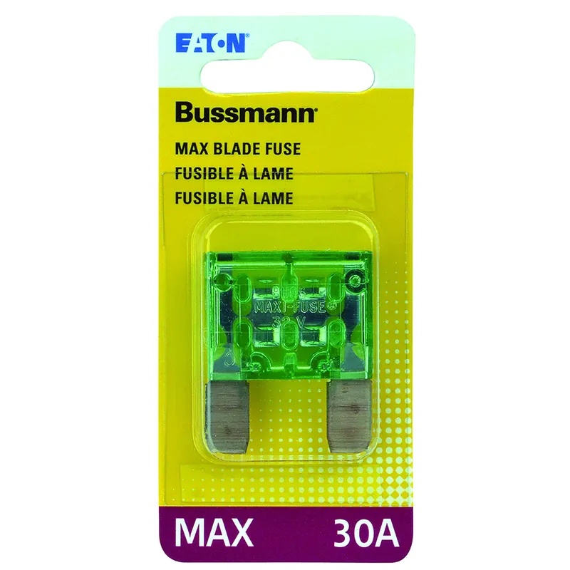 Bussmann 30 Amps MAX Green Blade Fuse 1 Pk