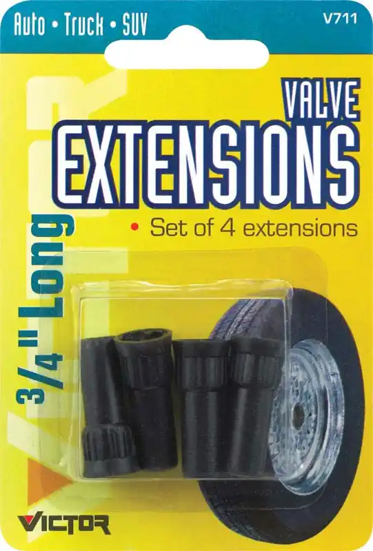 Victor ABS Plastic 60 Psi Tire Valve Extension 1 Pk