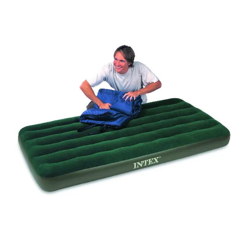 Prestige Twin Air Mattress With Hand-held Pump - 39" X 75"