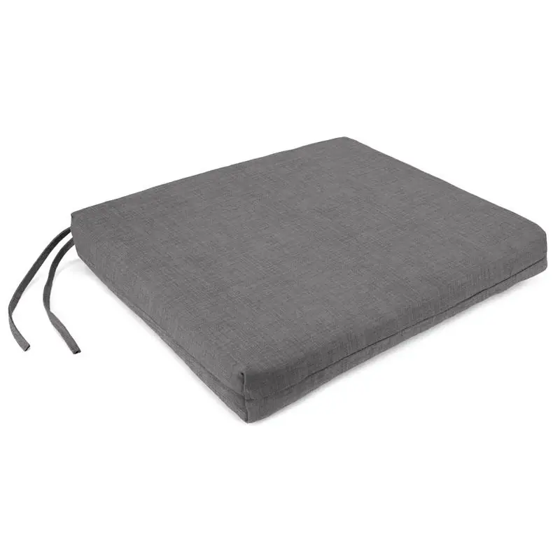 Jordan Manufacturing Gray Polyester Weather Resistant Seat Pad 17 In. W X 19 In. L