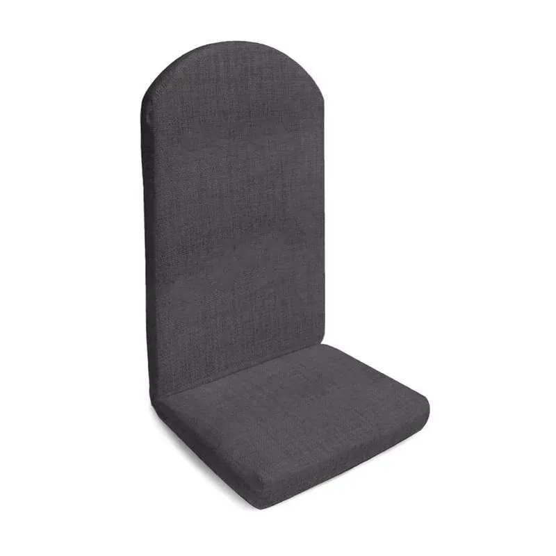 Jordan Manufacturing Charcoal Gray Polyester Adirondack Cushion 29.5 In. H X 19 In. W X 44.5 In. L