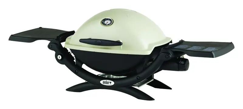 Q-1200 Portable Gas Grill, 8,500 BTU, Titanium