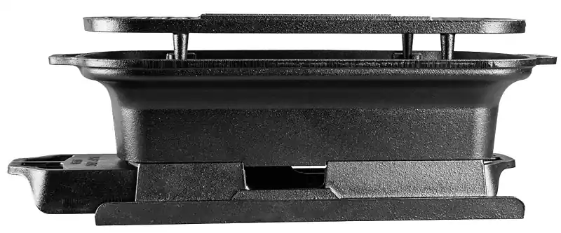 Sportsman‘s Pro Cast Iron BBQ Grill, Portable Hibachi Style