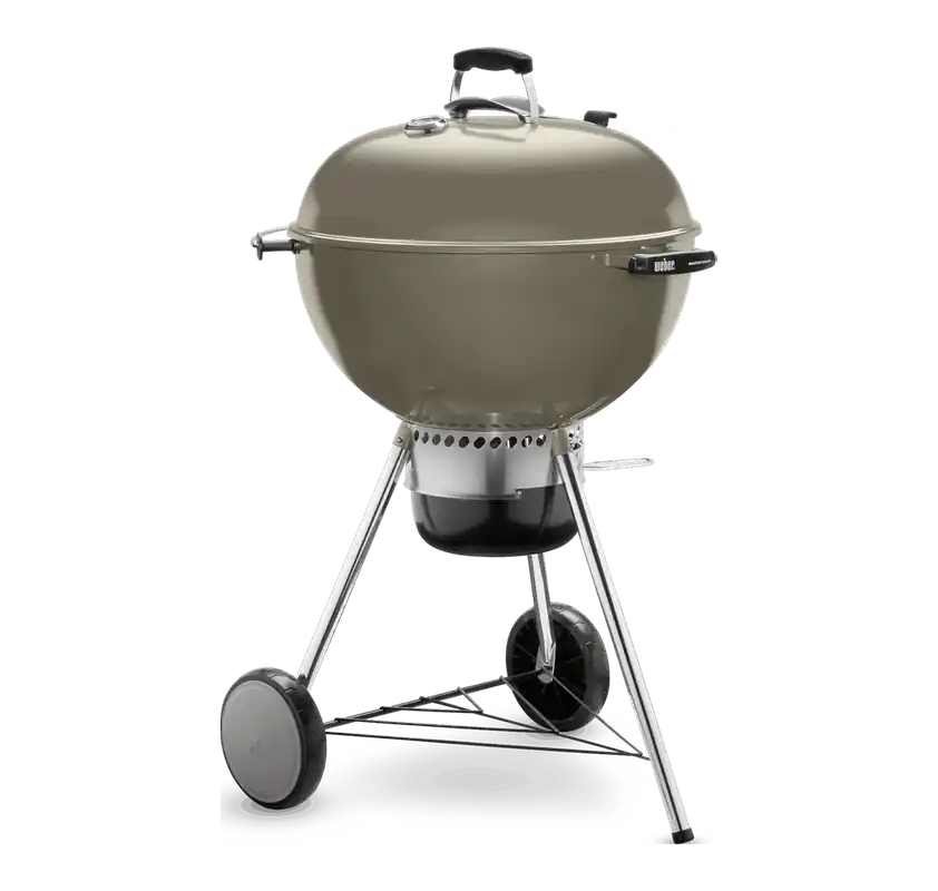 Master-Touch Charcoal Grill, Smoke, 22 In.