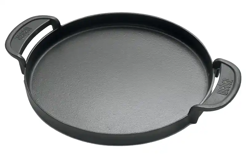 Weber Gourmet BBQ System Cast Iron/Porcelain Grill Top Griddle 15.2 In. L X 12 In. W 1 Pk