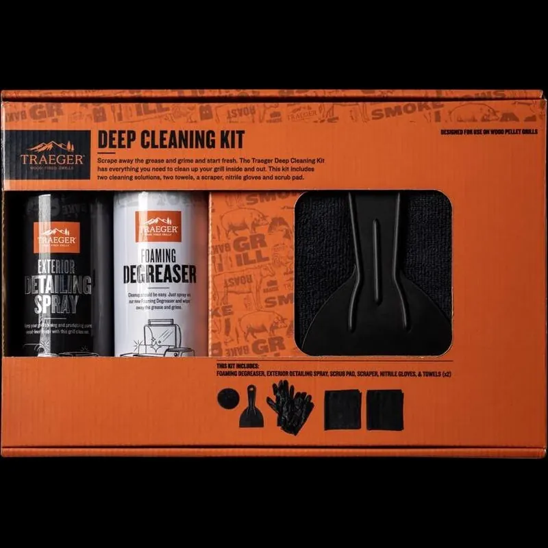 Traeger Deep Clean Kit For Wood Pellet Grills – Complete Maintenance Set