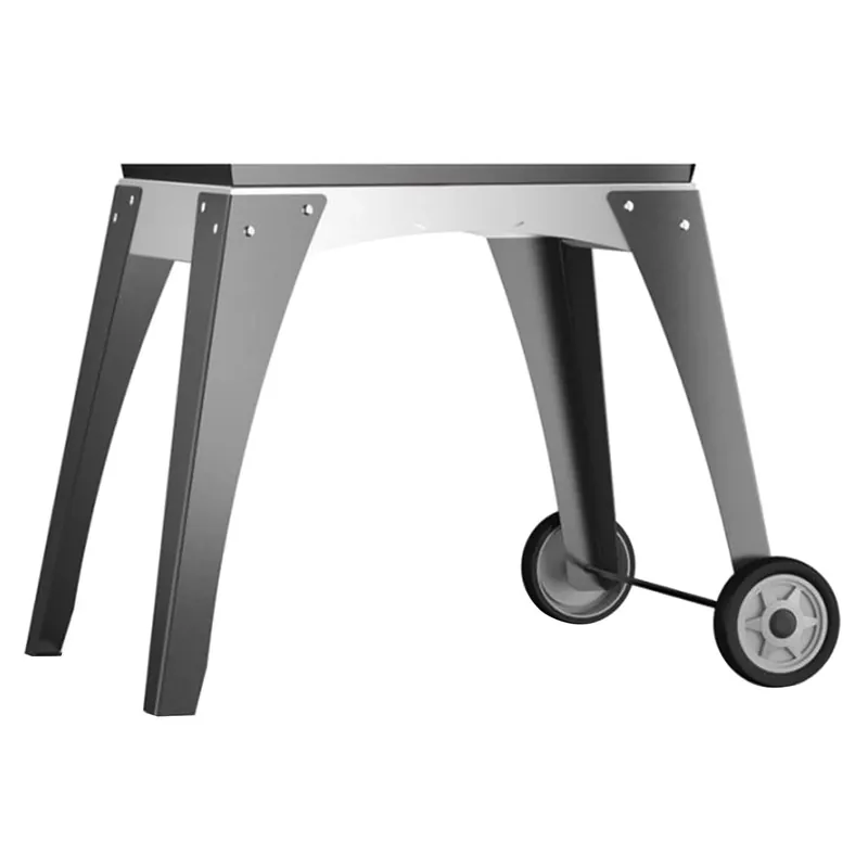 Grill Legs Stainless Steel 35 In. H X 46 In. W X 33.5 In. L