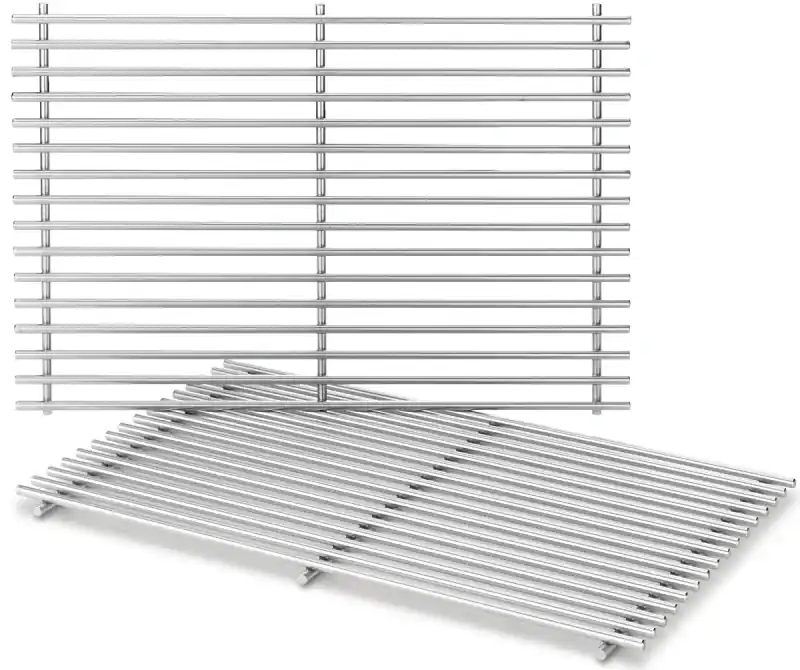 Weber Replacement SS Spirit 300 Series Grill Grate 17.3 In. L X 11.8 In. W