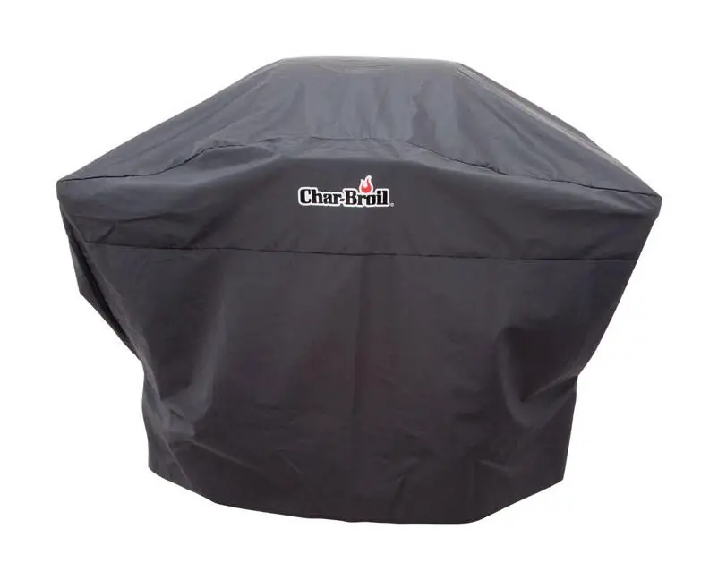 Char-Broil Black Grill Cover – Fits 2‑Burner Gas & Medium Charcoal Grills