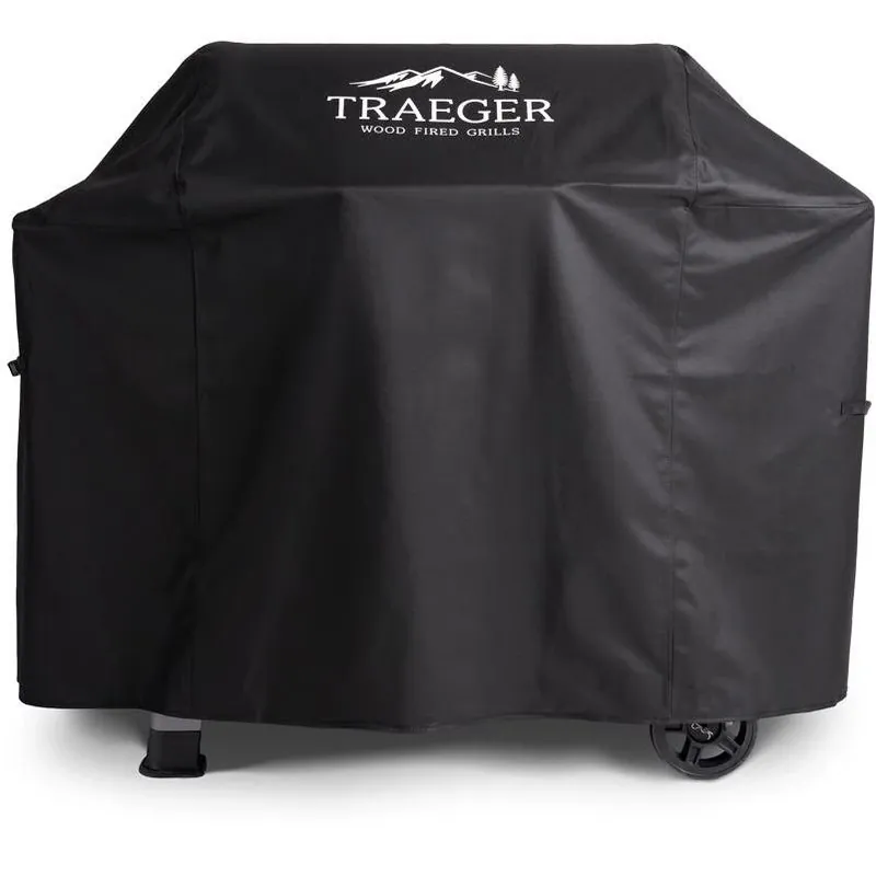 Traeger Westwood Grill Cover – Heavy‑Duty Black Polyester Shield, 3.5" W X 9.6" D X 13" H