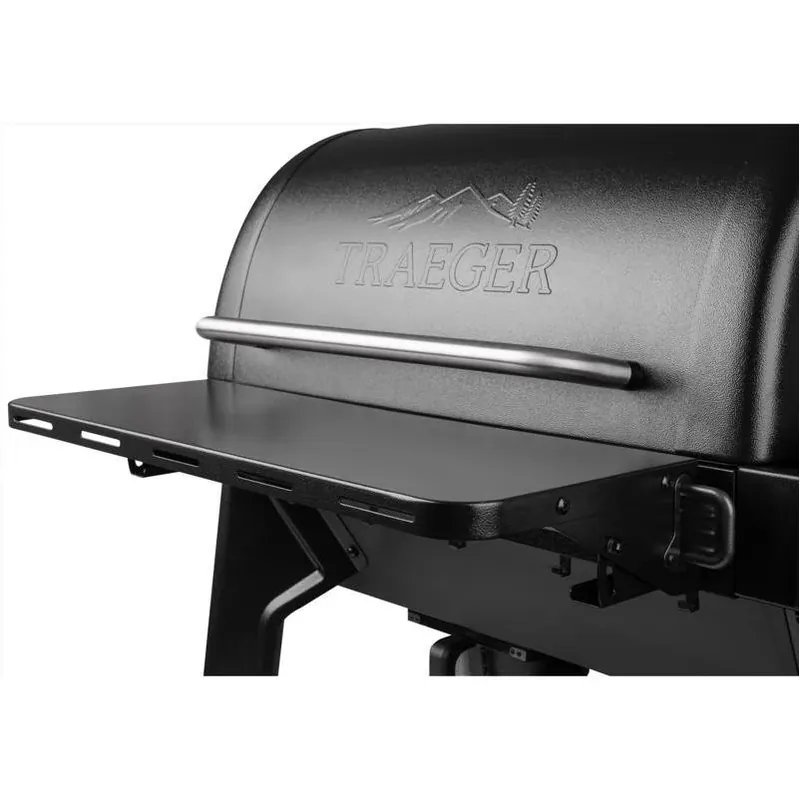 Traeger Pop & Lock Front Shelf – Steel Accessory For Woodridge & PAL Pellet Grills