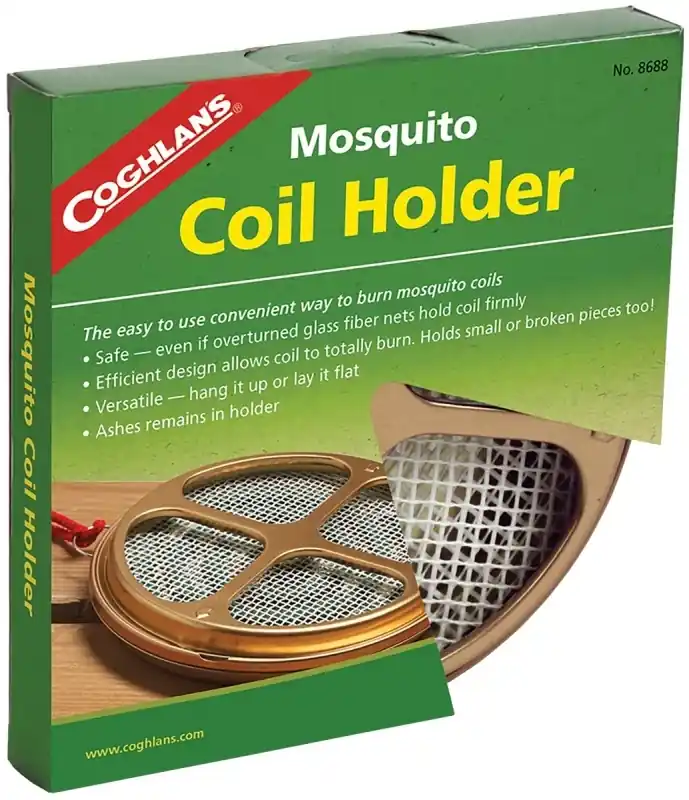 Coghlan‘s Brown Mosquito Coil Holder 5.500 In. H X 10 In. W 1 Pk