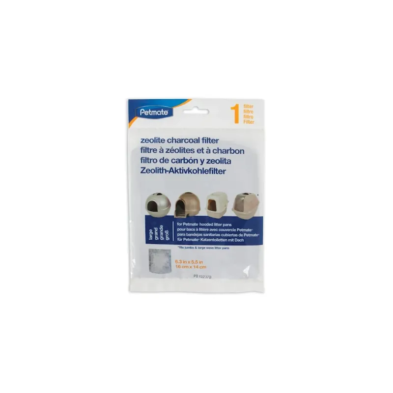 Petmate Plastic Assorted Litter Box Filter 1 Pk