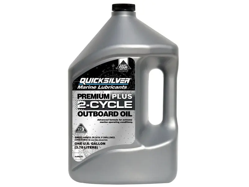 Quicksilver Marine Lubricants TC-W3 2-Cycle Outboard Motor Oil 1 Gal 1 Pk