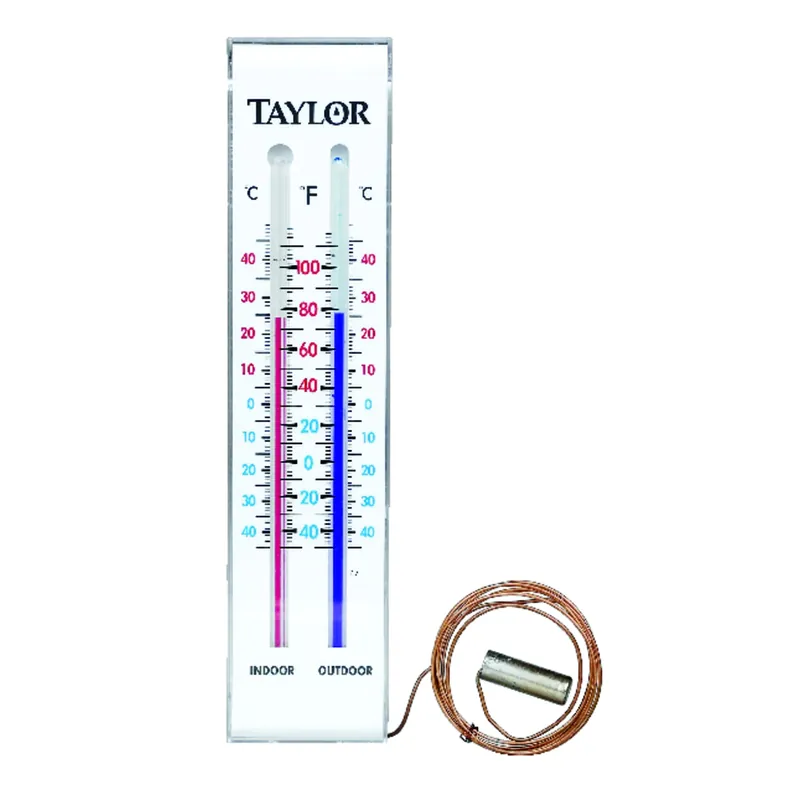 Indoor/Outdoor Thermometer, 9-1/4-In.