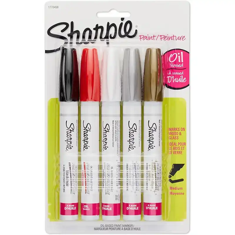 Sharpie Assorted Medium Tip Paint Marker 5 Pk