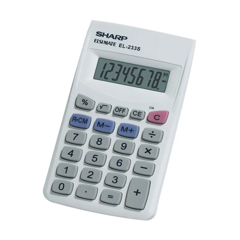 8-Digit Mini Desk Calculator
