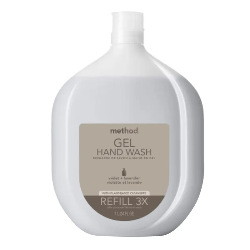 34 Oz. Violet + Lavender Gel Hand Wash Refill - Biodegradable Formula