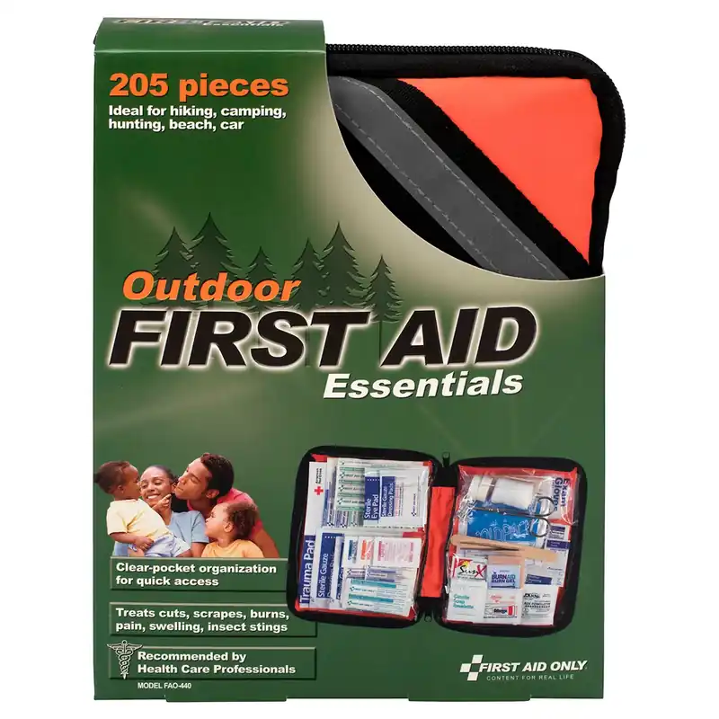 First Aid Only Outdooor First Aid Kit 205 Ct