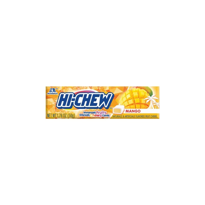 Hi-Chew Mango Stick Mango Candy 1.76 Oz