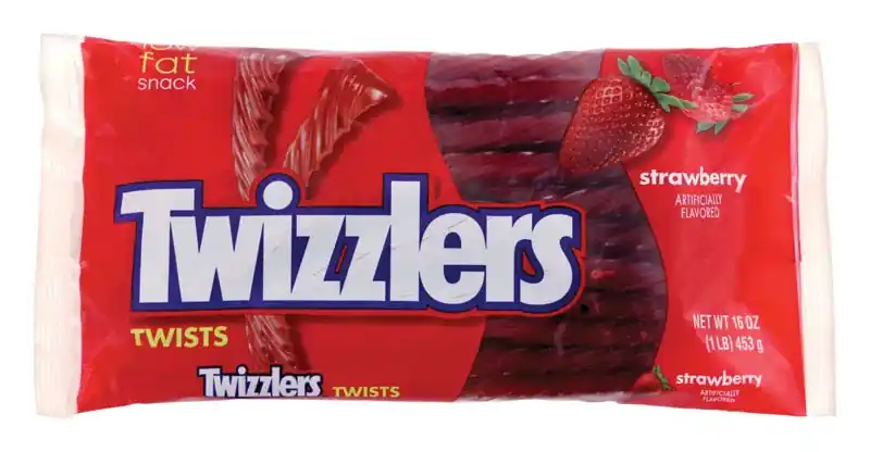 Twists Strawberry Liquorice 16 Ounce - Deliciously Chewy Treat