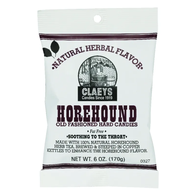 Claeys Old Fashioned Horehound Hard Candy 6 Oz