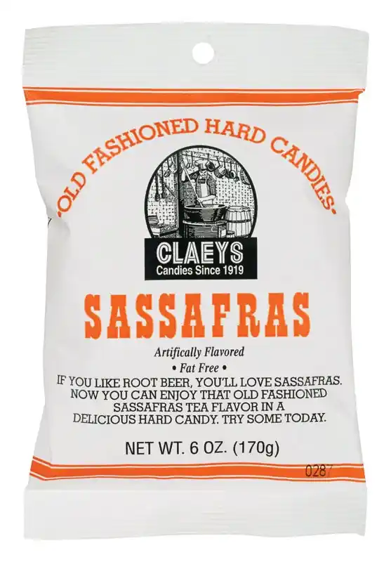 Claeys Old Fashioned Sassafras Hard Candy 6 Oz