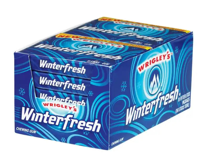 Wrigley‘s Winterfresh Chewing Gum 15 Pc.