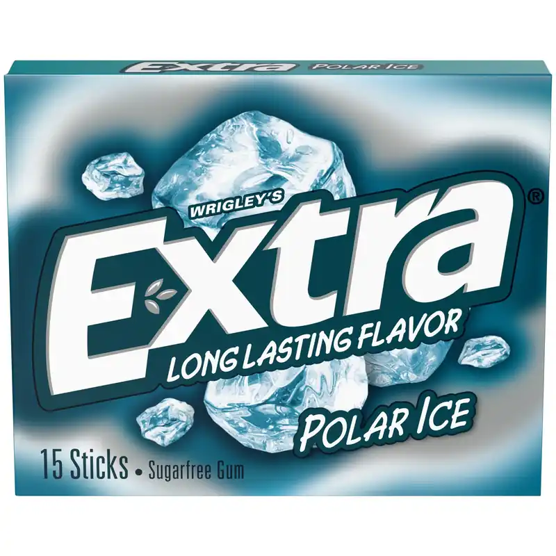 Wrigley‘s Extra Sugar Free Polar Ice Chewing Gum 15 Pc 0.11 Oz