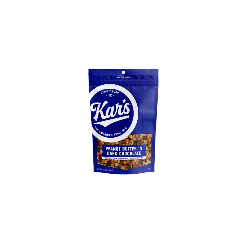 Peanut Butter ‘n Dark Chocolate Trail Mix 12 Oz Bagged - Delicious Snack