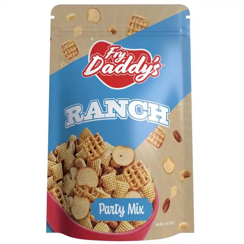 Fry Daddy‘s Ranch Party Mix 12 Oz Bagged Snack