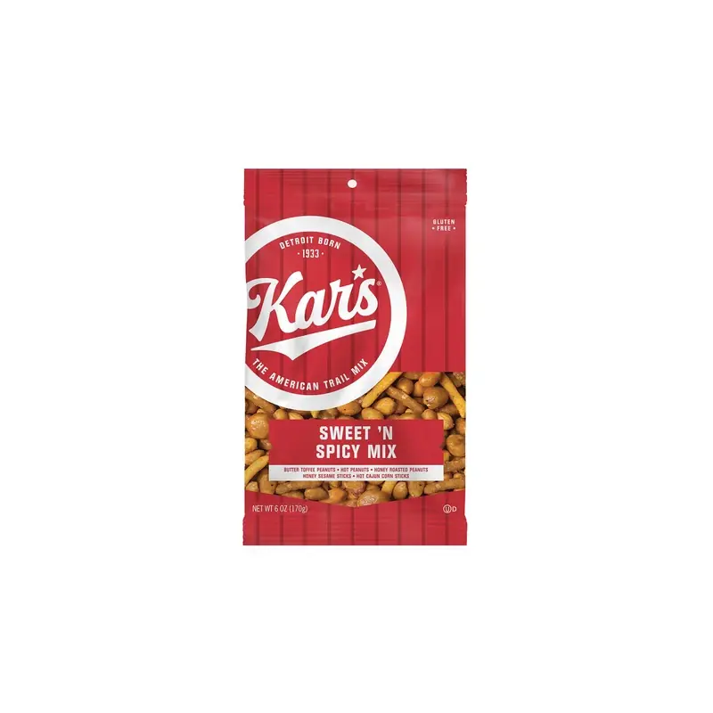 Kar‘s Fresh Harvest Sweet N Spicy Mix Snack Mix 6 Oz Bagged