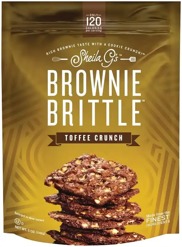 Toffee Crunch Brownie Brittle, 5-oz.