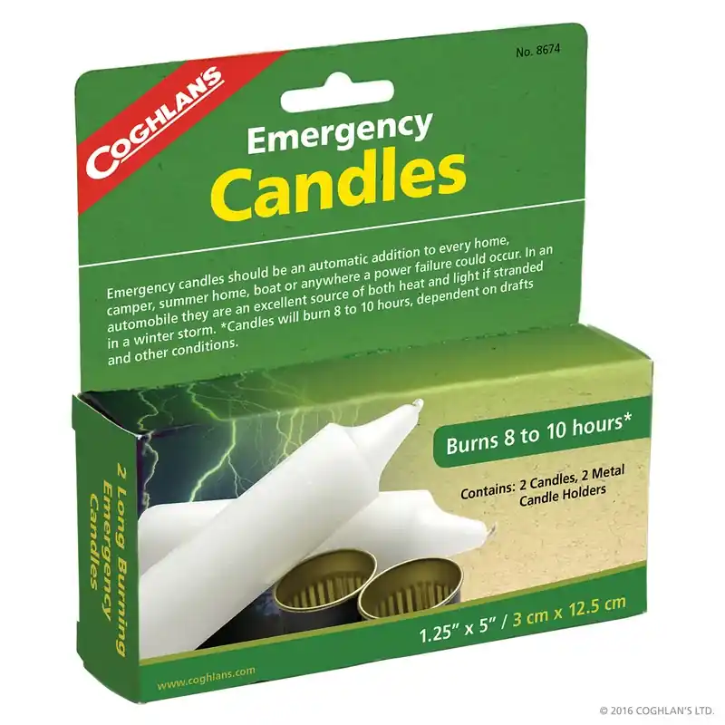 Coghlan‘s White No Scent Scent Emergency Candle