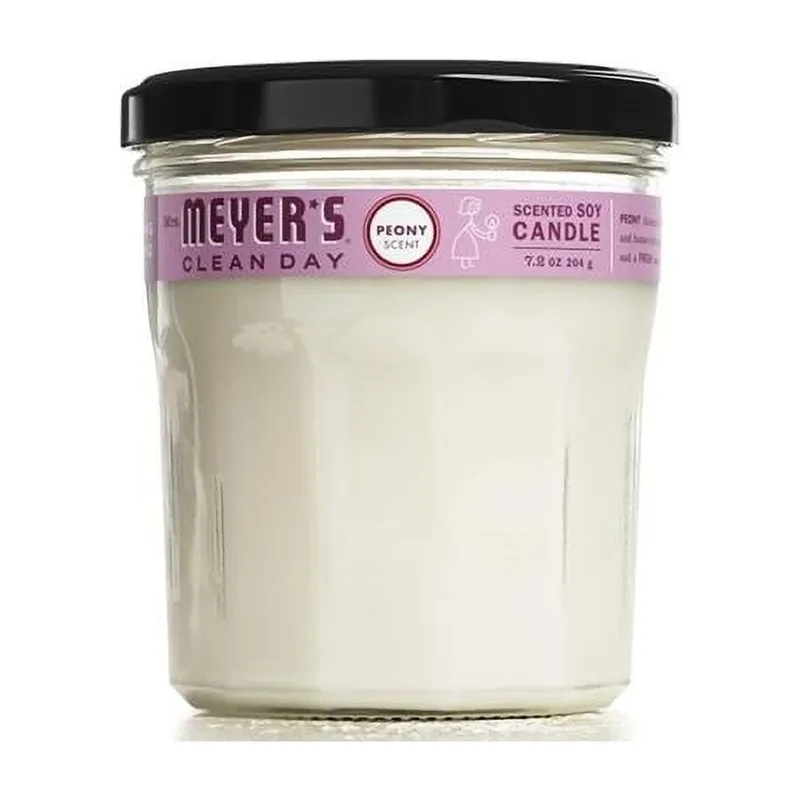 Mrs. Meyer‘s Clean Day White Peony Scent Soy Air Freshener Candle 7.2 Oz
