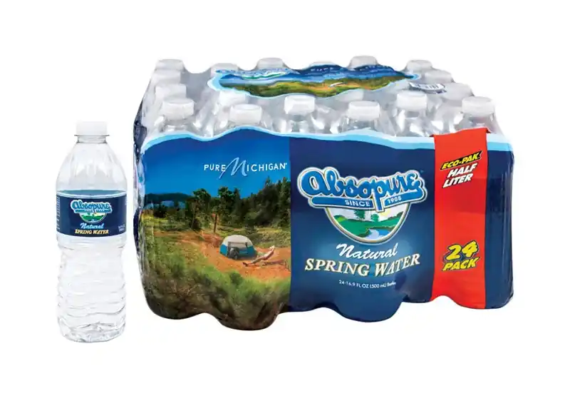 Absopure Bottled Water 16.9 Oz. 24 Pk