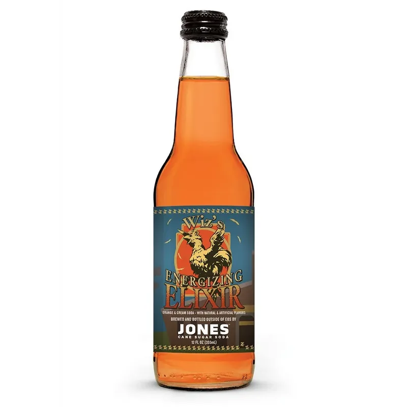 Jones Soda Orange & Creme Cane Sugar Soda 12 Oz 1 Pk