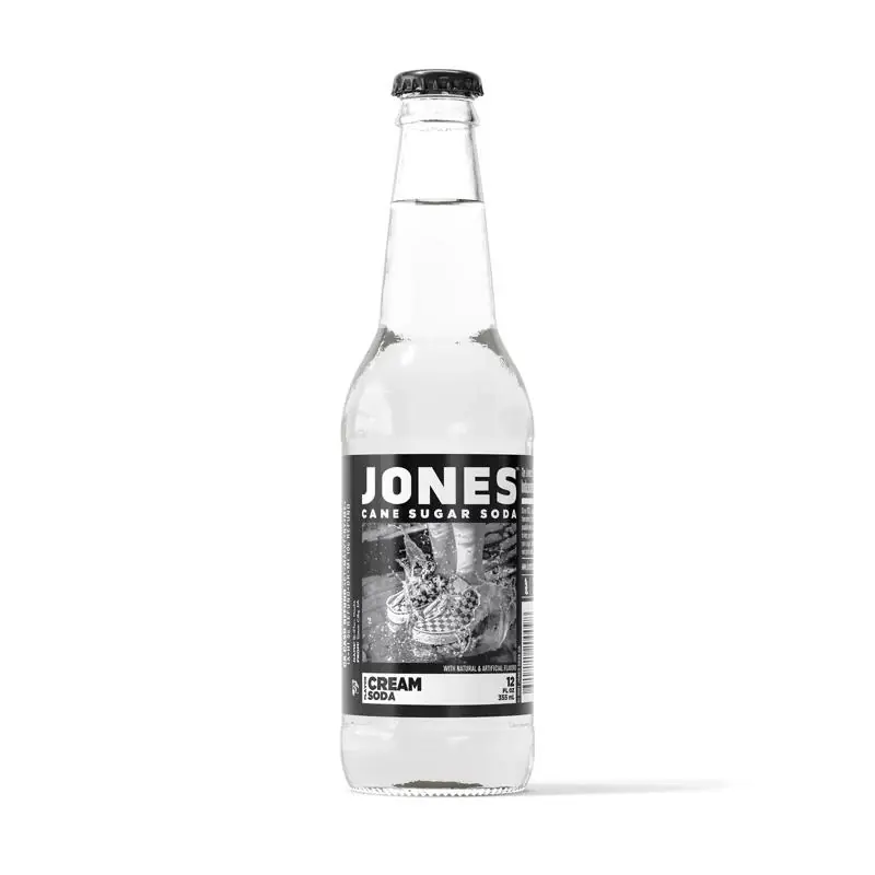 Jones Soda Cream Cane Sugar Soda 12 Oz 1 Pk