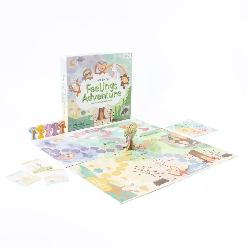 Slumberkins Feelings Forest Board Game Assorted 66 Pc
