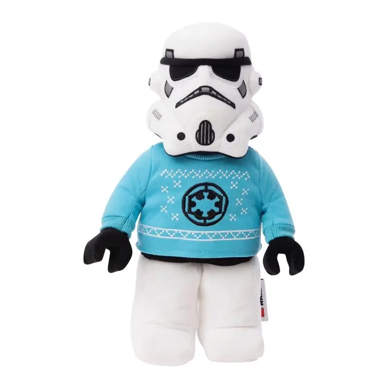 Lego Star Wars Holiday Stormtrooper Plush Toy 12 In Black/blue/white