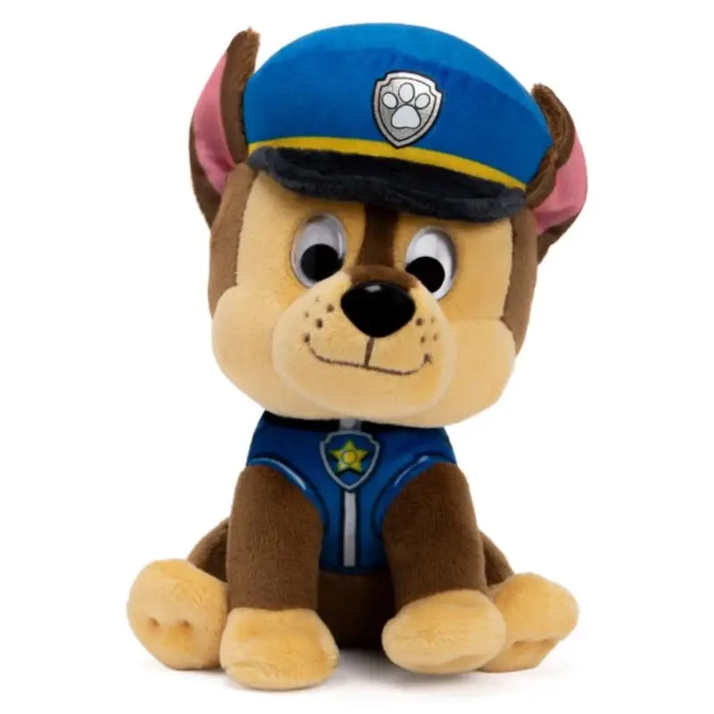 Paw Patrol Police Officer Chase Plush Toy 7" Multicolored Polyester