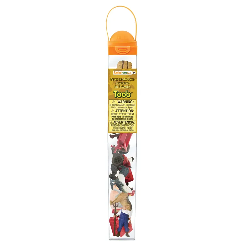 Safari Ltd. Toobs Down On The Farm Toy Multicolor 11 Pc