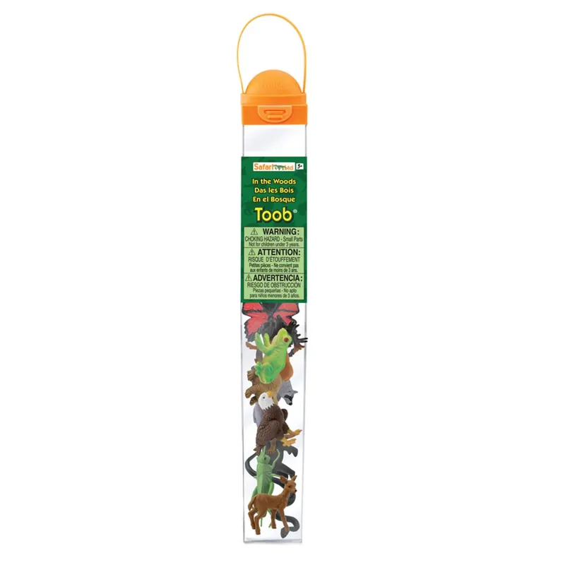 Toob In The Woods Toy Plastic Multicolor 12 Piece Set