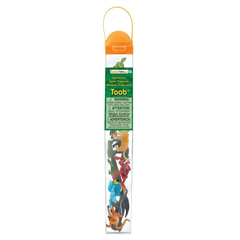 Safari Ltd. Toobs Rainforest Toy Assorted 11 Pc