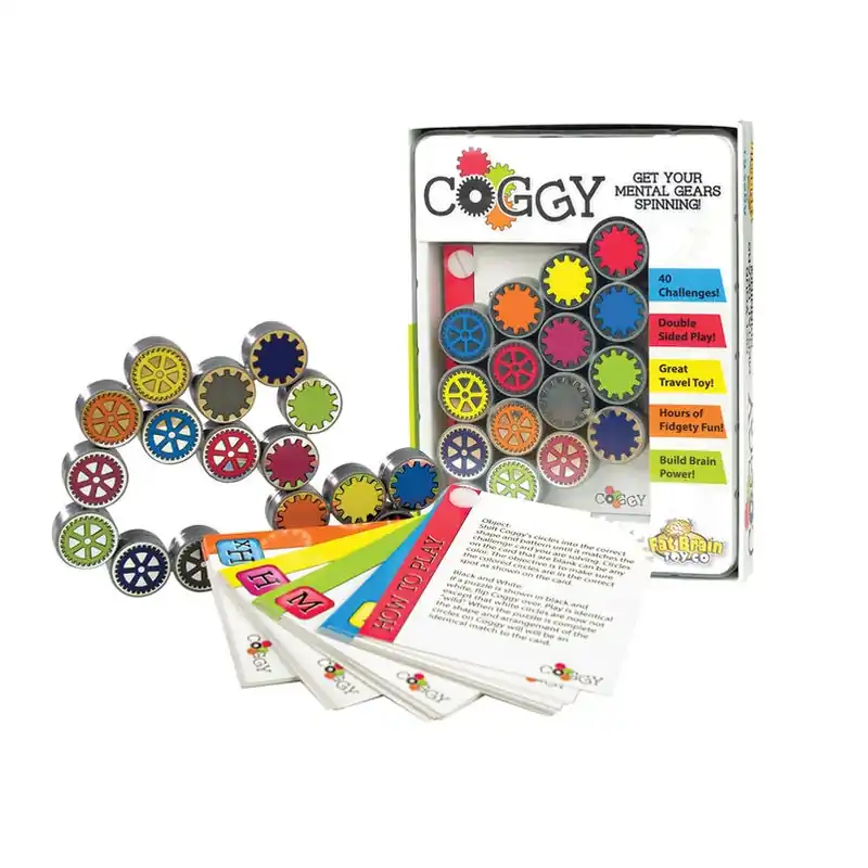 Coggy Puzzle Game - Interactive Folding Gears Toy For All Ages