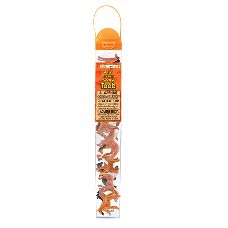 Safari Ltd. Toobs Horses Toy Assorted 12 Pc