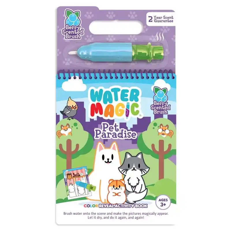 Water Magic Activity Book Multicolored - Blueberry Scent - Model Wm3002