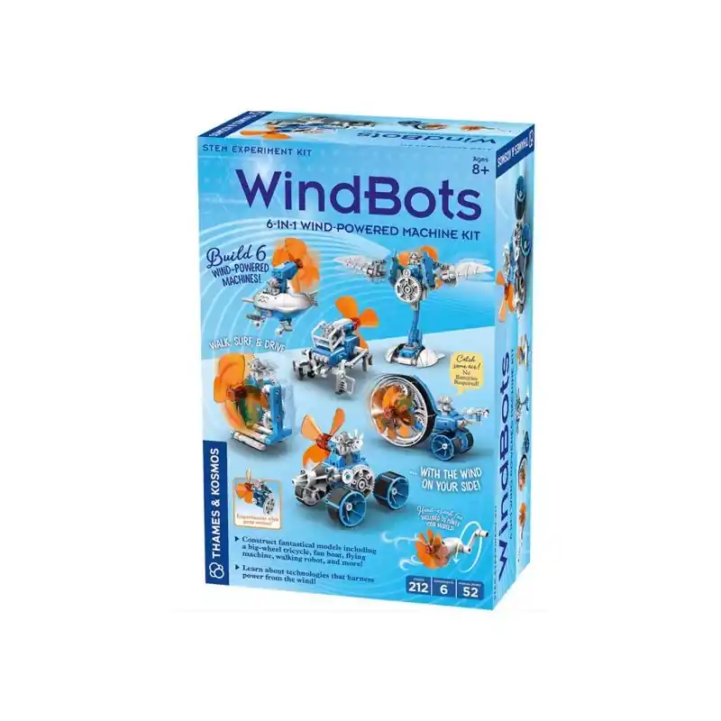 Thames & Kosmos Wind Bots Toy Multicolored 212 Pc